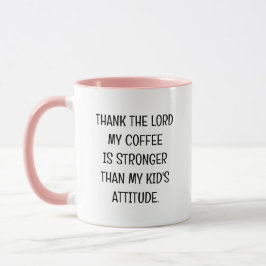 Caneca Engraçado Kid's Attitude Sassy Mug para a mamãe