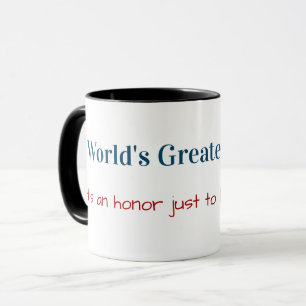 Caneca Engraçado  Maior Pai Dia de os pais do Mundo