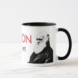 Caneca Engraçado Mug Evolution
