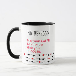 Caneca Engraçado Mugs para a mãe - Amor com café