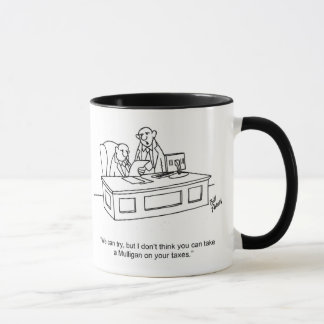 Caneca Engraçado "Mulligans On Taxes", Mug Gift