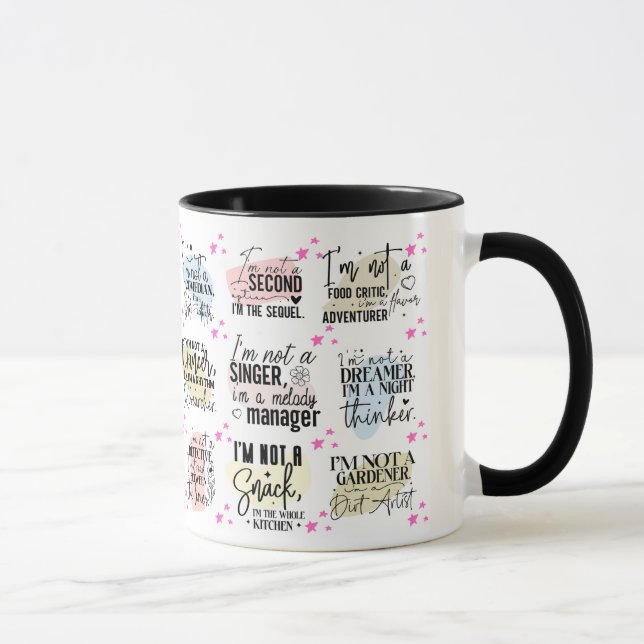 Caneca Engraçado Múltiplos Sayings/ Cotes (Direita)