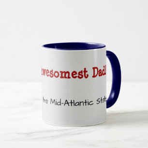 Caneca Engraçado Pai Mais Esperto do Mundo Dia de os