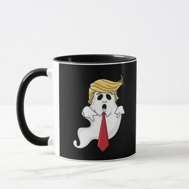 Caneca Engraçado Para O Halloween, Donald Costume Classic (Esquerda)