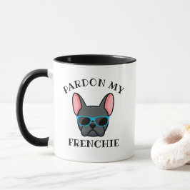 Caneca Engraçado Peço desculpas ao meu Frenchie Bulldog F