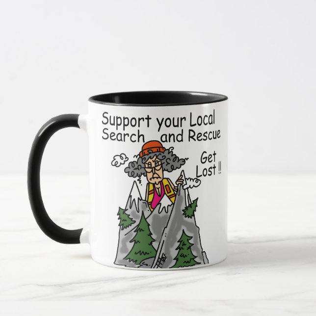 Caneca Engraçado Perder (Esquerda)