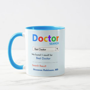 Caneca Engraçado Personalidade Excelente, Melhor Médico