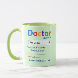 Caneca Engraçado Personalidade Excelente, Melhor Médico