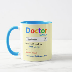 Caneca Engraçado Personalidade Excelente, Melhor Médico P
