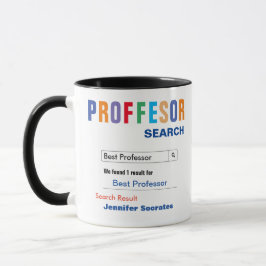 Caneca Engraçado, Personalidade Excelente, Professor Gift
