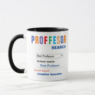 Caneca Engraçado, Personalidade Excelente, Professor Gift