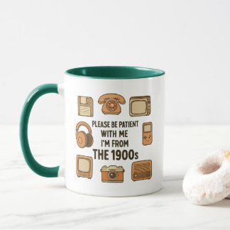 Caneca Engraçado Por Favor Seja Paciente Comigo Eu Sou Do