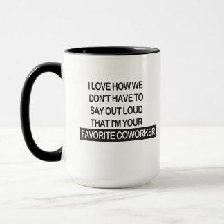Caneca Engraçado Presente de Colega, sou o seu Colega de
