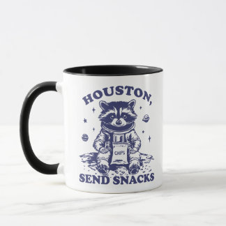 Caneca Engraçado Raccoon Houston Enviar Sacos Humor