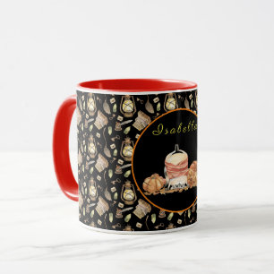 Caneca Engraçado Raccoon Personalize Texto e Cor