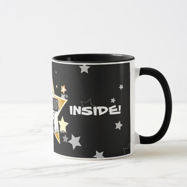 Caneca Engraçado Riceball Japonês (Direita)