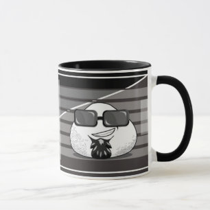 Caneca Engraçado Riceball Japonês