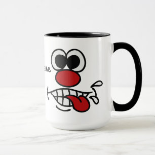 Caneca Engraçado rosto personalizado
