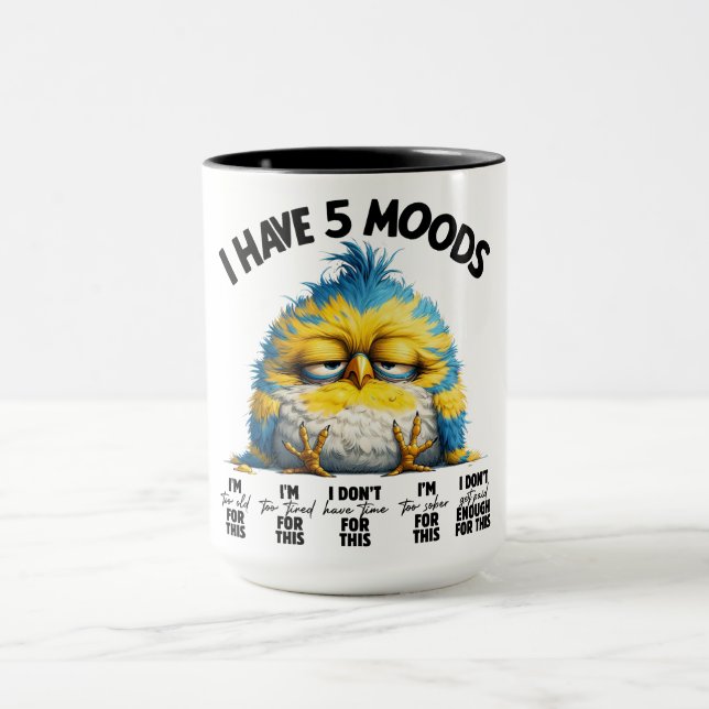 Caneca Engraçado/Sarcástico Animal Say/Bird (Centro)