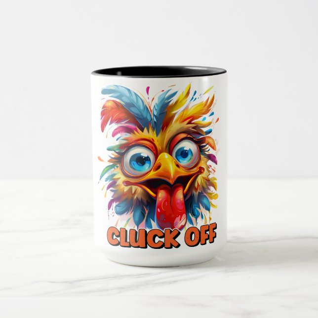 Caneca Engraçado sem cota/ frango (Centro)