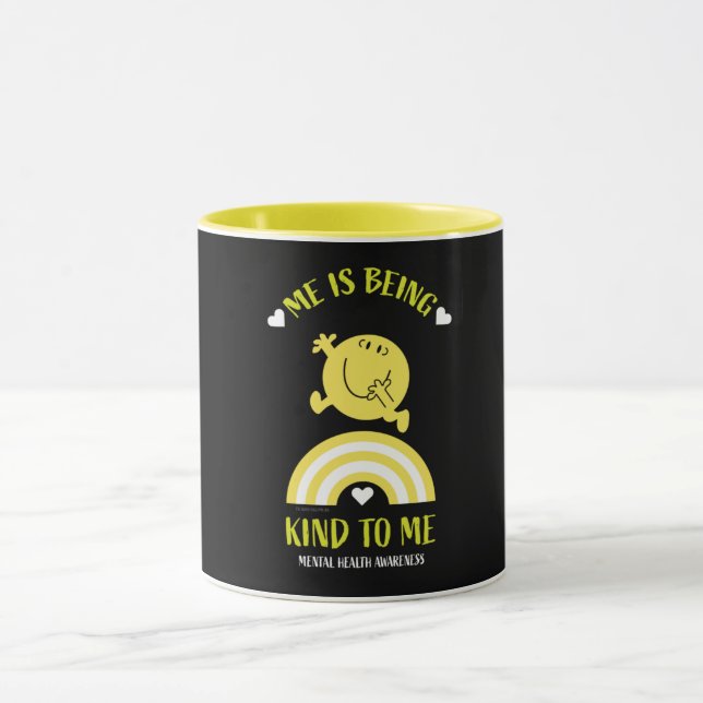 Caneca Engraçado Sensibilização para a saúde mental (Centro)