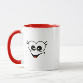 Caneca Engraçado, Smiley face Mug