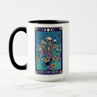 Engraçado Tarot Cachorro Mães Esqueleto