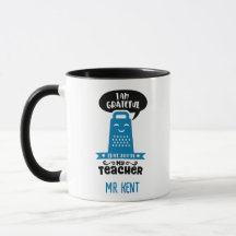 Engraçados Professores Mugs - Azul Grateful Grater
