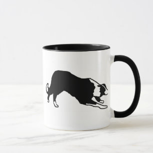 Caneca Engrenagem de border collie