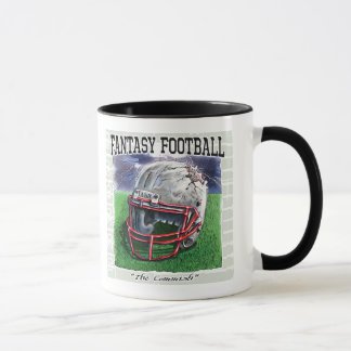 Caneca Engrenagem de Commish do futebol da fantasia
