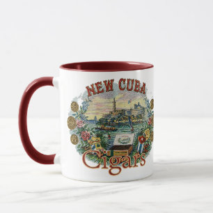 Caneca Engrenagem nova do charuto de Cuba