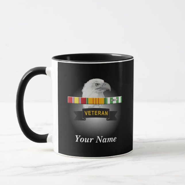 Caneca Engrenagem personalizada veterano de Vietnam (Esquerda)