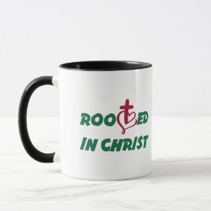 Caneca Enraizado em Cristo. Celebrações cristãs da Páscoa
