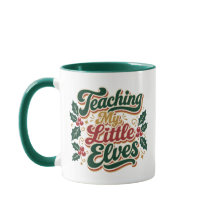Ensinando Meus Pequenos Elfos Professor de Natal