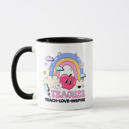 Caneca Ensinar Amor Inspira Presente Personalizada De Mug