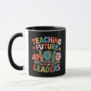 Caneca Ensino a futuros líderes Professor fixe