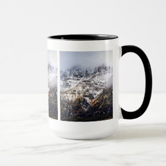 Caneca Entalhe da montanha do rubi