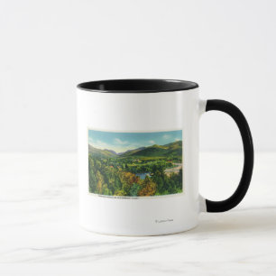 Caneca Entalhe de Franconcia & vale de Pemigewasset