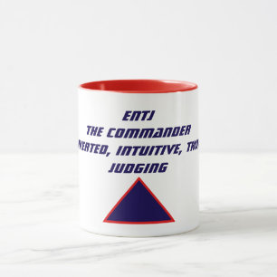Caneca ENTJ Comandante Mug