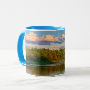 Caneca Entrada ao pôr do sol   New Brunswick, Canadá