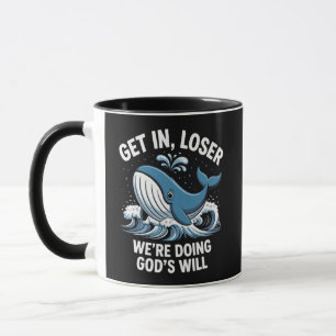 Caneca entrem, perdedor, estamos fazendo a vontade de Deu