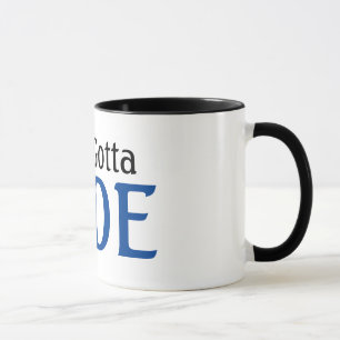 Caneca Entusiasta do Ciclismo Só Precisa Pedalar