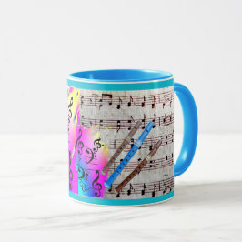 Caneca Envolver Música e Gravações
