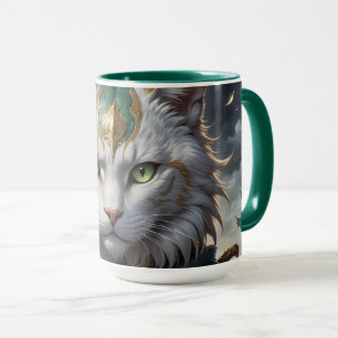 Caneca Epic Armored Cat Warrior