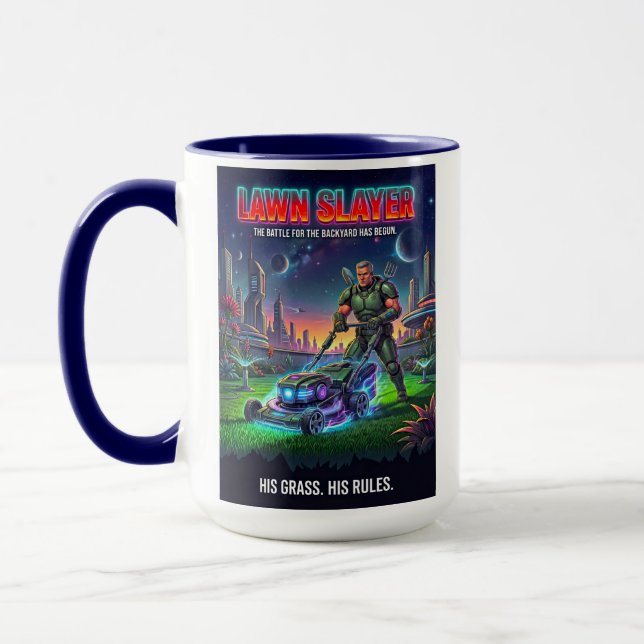 Caneca Epic Galactic Garden Hero Sci Fi Parody (Esquerda)