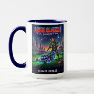 Caneca Épico Herói de Jardim Galáctico Paródia de Ficção 