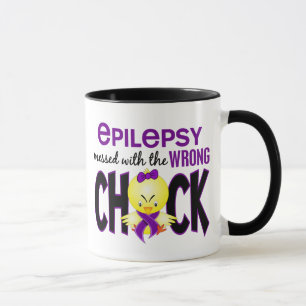 Caneca Epilepsia sujada com o pintinho errado
