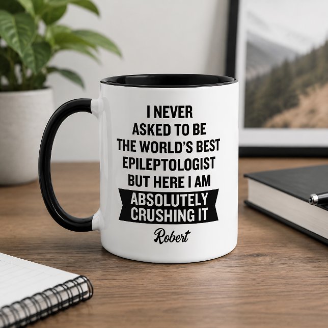 Caneca Epileptologista Personalizado (Criador carregado)