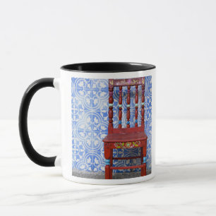 Caneca Equador. Cidade de Otavalo nas terras altas. Histó
