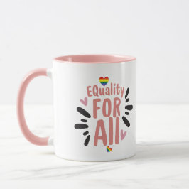 Caneca Equality for All Pride Mug